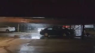 Parking garage collapses at Willowick apartment complex [upl. by Helbon]