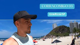 CORRIDA de CARNAVAL no GUARUJÁ  CorraComigo03 vlog [upl. by Ilyssa]