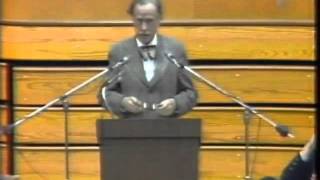 Marshall McLuhan 1974  Full lecture Living in an Acoustic World  University of South Florida [upl. by Rora960]