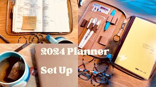 2023 Planner Destash and 2024 Planner Setup [upl. by Halehs]