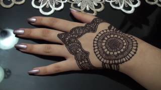 Easy Henna pattern [upl. by Cornelius]