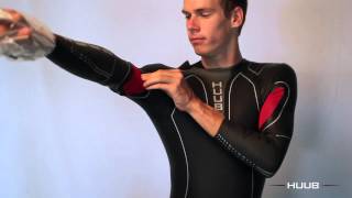 HUUB Design wetsuit fitting video [upl. by Renate]