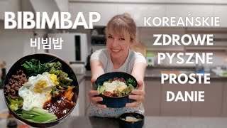 Gotujemy BIBIMBAP  pyszne zdrowe proste i szybkie JEDNA Z NAJLEPSZYCH KOREAŃSKICH POTRAW [upl. by Akilak]