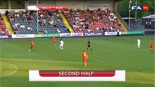 England U19s 11 Montenegro U19s  Official Highlights and Goals  UEFA U19 Championship 2012 [upl. by Inacana583]