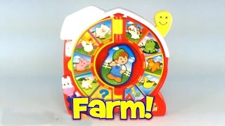 FisherPrice Classic Farmer Says See N Say 2003 Mattel Toys B7593 [upl. by Kauslick]