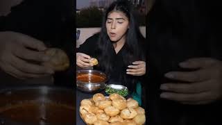 Golgappa Eating challenge panipuri eatingDing Dong Girls short [upl. by Lovato]