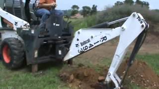 Bobcat 709 Backhoe Attachment For Skid Steer Loader Track Loader For Sale Mark Supply Co [upl. by Jamie]