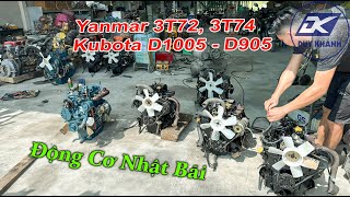 Động Cơ Yanmar 3T72  Kubota D905  LH 0908875468 [upl. by Arvind]