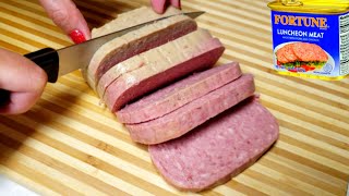 Cook the luncheon meat this way the result is amazing Its so delicious and easy to make [upl. by Hume860]