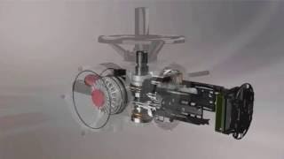 Rotork IQ3 Electric Actuator Inner Workings [upl. by Kessel]