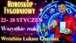 Horoskop tygodniowy 22 28 STYCZEŃ 2024r Tarotowe czytanie dla wszystkich znaków zodiaku🔮 [upl. by Lyj]