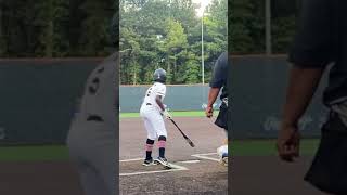 Jaris Hamilton of the Traction Canes 12U Black with the walk off PGWorldSeries [upl. by Olsewski]