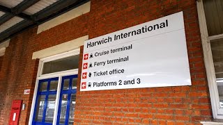 Harwich International Train Station [upl. by Annahsal851]