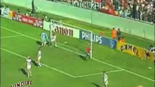 Resumen Dinamarca vs España México 86  Mundial Retro [upl. by Tipton186]