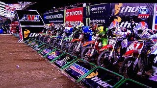 2013 AMA Supercross 250 Lites Main RD 1 Anaheim [upl. by Vivyan]