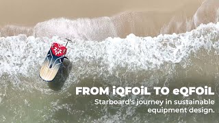 Starboard’s eQFOiL Concept Board Unveiled  Sustainability Focused Windfoil Board [upl. by Herzog]