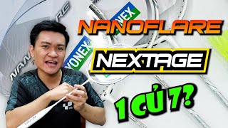 CÂY VỢT quotĐÁNG SỞ HỮU NHẤTquot ĐẦU 2024  VỢT CẦU LÔNG YONEX NANOFLARE NEXTAGE [upl. by Nailil466]