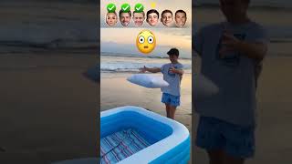 Footballers Epic Water Swimming Challenge🌊 [upl. by Berck]