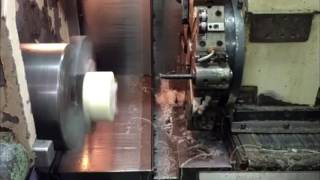 How its Made Custom Ryton PPS  polyphenylene sulfide Turned Part on a Lathe [upl. by Parnell313]