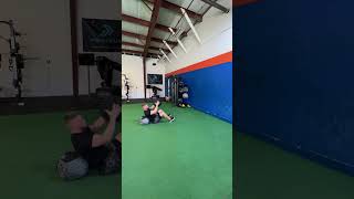 Seated Overhead Med Ball Throw [upl. by Yrneh]