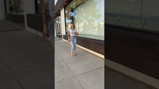 Such a pretty day outside don’t you think 😊 jeans heels short shorts shortsfeed shortvideo [upl. by Swihart]