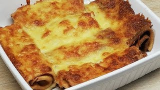 CRÊPES GRATINÉES AU POULET ÉCONOMIQUE ET FACILE CUISINE RAPIDE [upl. by Sej]