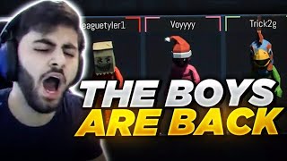 THE BOYS ARE BACK IN TOWN PUMMEL PARTY Ft Tyler1 Trick2G and Voyboy [upl. by Stanly]