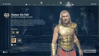 Cultist Clue Location  Lokris Fort in Lokris  Assassins Creed Odyssey [upl. by Sumerlin]