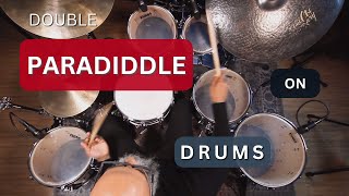 This is the Double Paradiddle on Drums [upl. by Eityak]