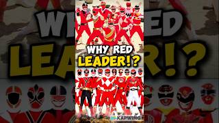 Why Red Rangers are the Leaders powerrangers redranger shorts powerrangerssupermegaforce mmpr [upl. by Orthman]