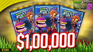 PvZ GW2 GASTANDO 1000000 DE MONEDAS EN PEGATINAS  EN BUSCA DE TODOS LOS NUEVOS OBJETOS [upl. by Nakre633]