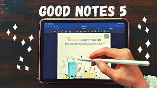 UNTERRICHT MIT GOODNOTES für Einsteiger  iPad in der Schule nutzen Vorbereitung  45 Minuten [upl. by Yhtnomit]