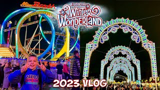 Hyde Park Winter Wonderland 2023 VLOG [upl. by Karie490]