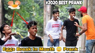 EGGS BREAK IN MOUTH PRANK ON PUBLIC 2020 BEST PRANK EVER PRANK IN INDIA BY TCI [upl. by Erkan959]