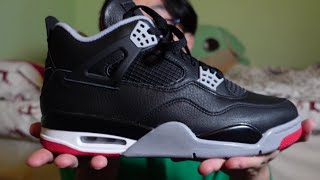 Jordan 4 Bred ReImagined Rep Review  On Foot [upl. by Zenas]