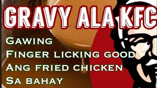 KFC Gravy Recipe DIY [upl. by Alaster275]