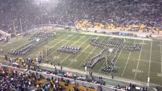 Notre Dame Band Reenacts Dorais To Rockne [upl. by Cullin]