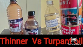 Thinner Vs Turpant oil  tamil  miracle Rajesh  மிக முக்கியமான ஒன்று [upl. by Ativel]