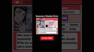 Susamaru Pokedex Entry Demon Slayer [upl. by Maya]