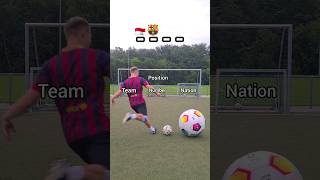 Kannst du den letzten Fussball Spieler herausfinden🤔 short [upl. by Enaj]