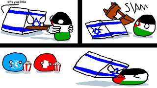 Israel VS Palestine  Explained by Countryballs [upl. by Rigby552]