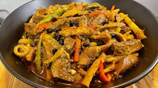 LAMANLOOB NG BAKA MASARAP PULUTAN at ULAM  PAKLAY NA BAKA l PULUTAN IDEAS l BEEF INNARDS [upl. by Kcira]