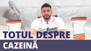 Totul despre cazeină și proteinele „de noapte” 😴  GymBeam  Fitness Academy [upl. by Hollander509]