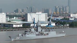 A NEWLY UPGRADED WARSHIP shipspotting [upl. by Nobile737]