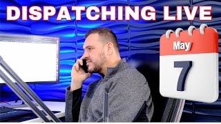 A day in the life of a dispatcher  LIVE dispatching [upl. by Eidnim]