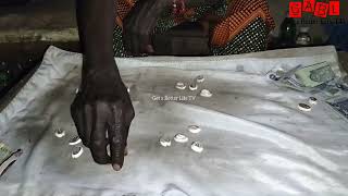 16 Cowries Divination System Demonstrated Live  Ifa Divination System with 16 Cowries [upl. by Sacrod]