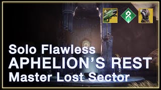 Master Aphelions Rest Lost Sector Under 2 minutes  Strand Hunter [upl. by Jaquith]