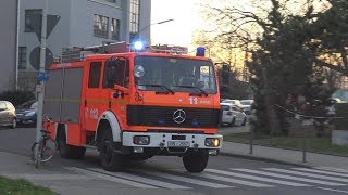 HLF 16 FF Bonn LE Mitte beim Ausrücken [upl. by Euqinemod741]