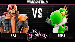 The Off Season 2  Winners Finals  BC  S2J Captain Falcon VS RB GG IFM  Amsa Yoshi  SSBM [upl. by Atirres913]