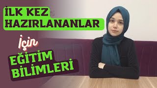 2023 KPSSye İlk Kez Hazırlananlar İçin Eğitim Bilimleri  Hangi hocaları dinlemeliyim [upl. by Guthrey222]